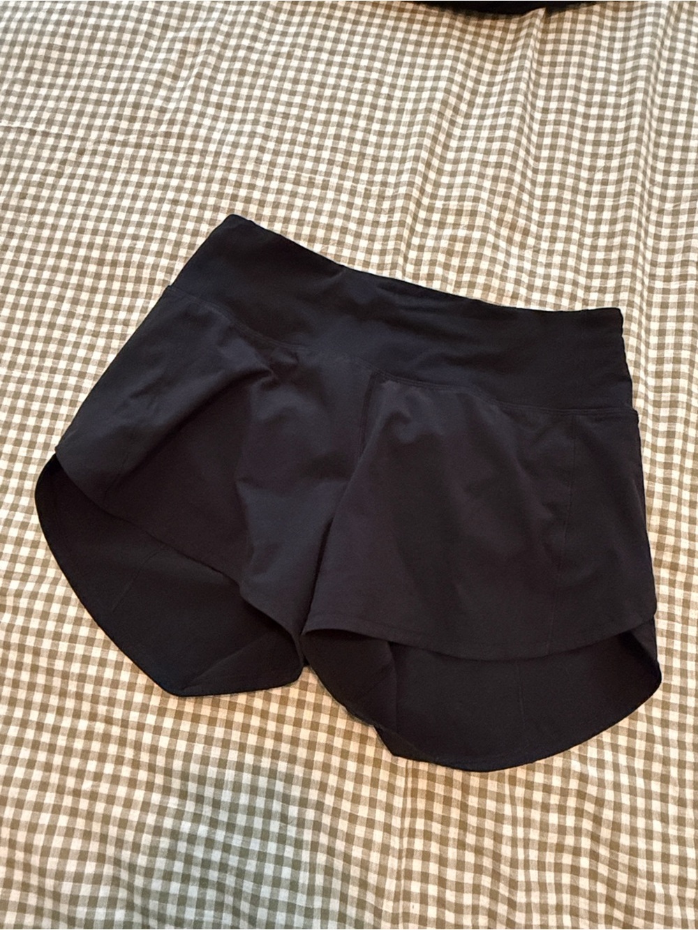 lululemon athletica Black Women's Layered Athletic Shorts
